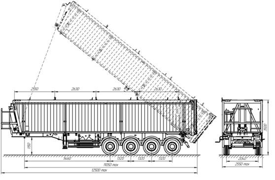 схема самосвала