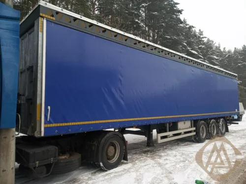 Полуприцеп для перевозки животных АПС 553410-птицевоз