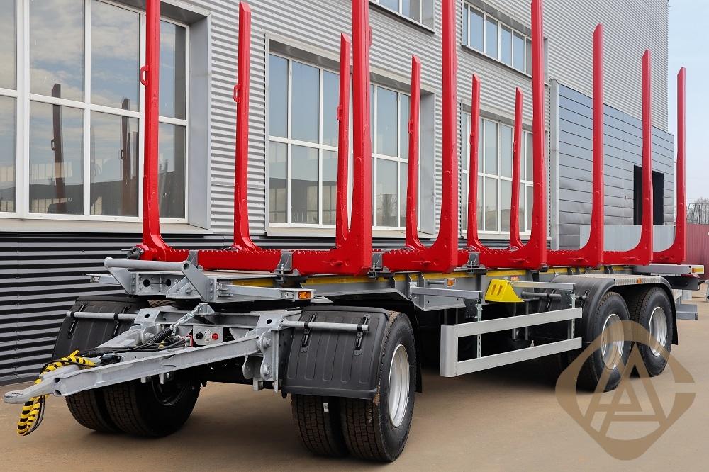 Трехосный прицеп АПС 853230 (оцинкованная рама)