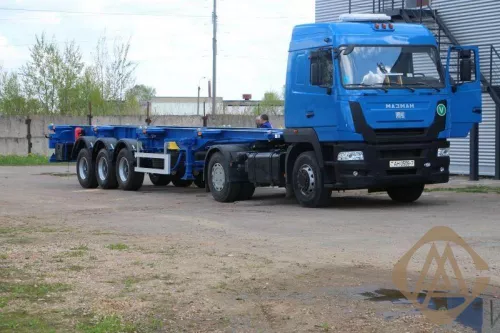 Трехосный полуприцеп контейнеровоз АПС 553311
