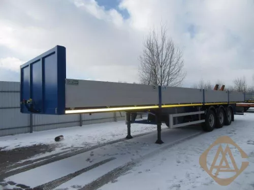 Полуприцеп бортовой трехосный АПС 553202