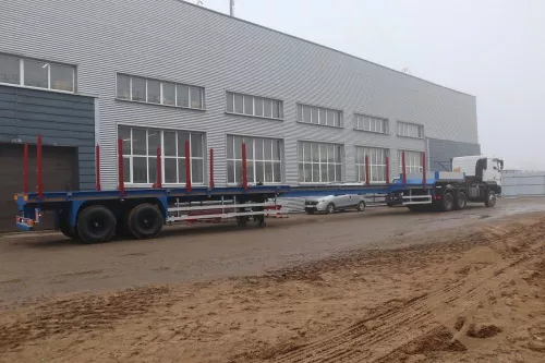 Полуприцеп раздвижной двухосный АПС 554429